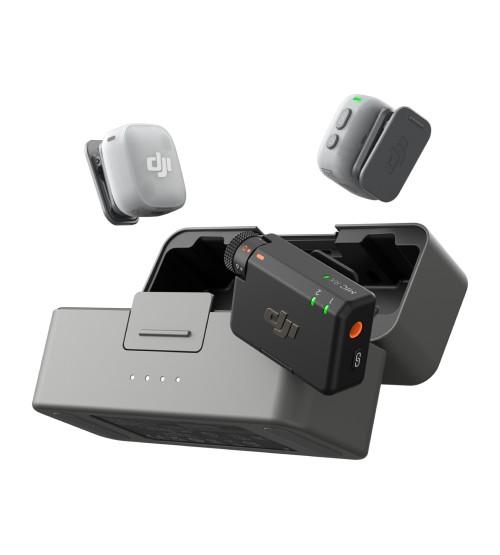 DJI Mic Mini 2 (2TX 1RX+Charging Case) DJI Mic Mini 2 (2TX 1RX+Charging Case)